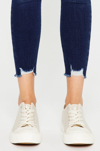 KanCan Mid Rise Ankle Skinny Jeans