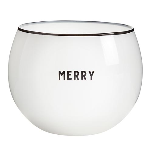 Roly Poly Glass - Merry