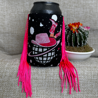 Retro Fringe Koozies