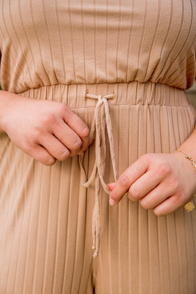 Cruiser Jumpsuit in Tan